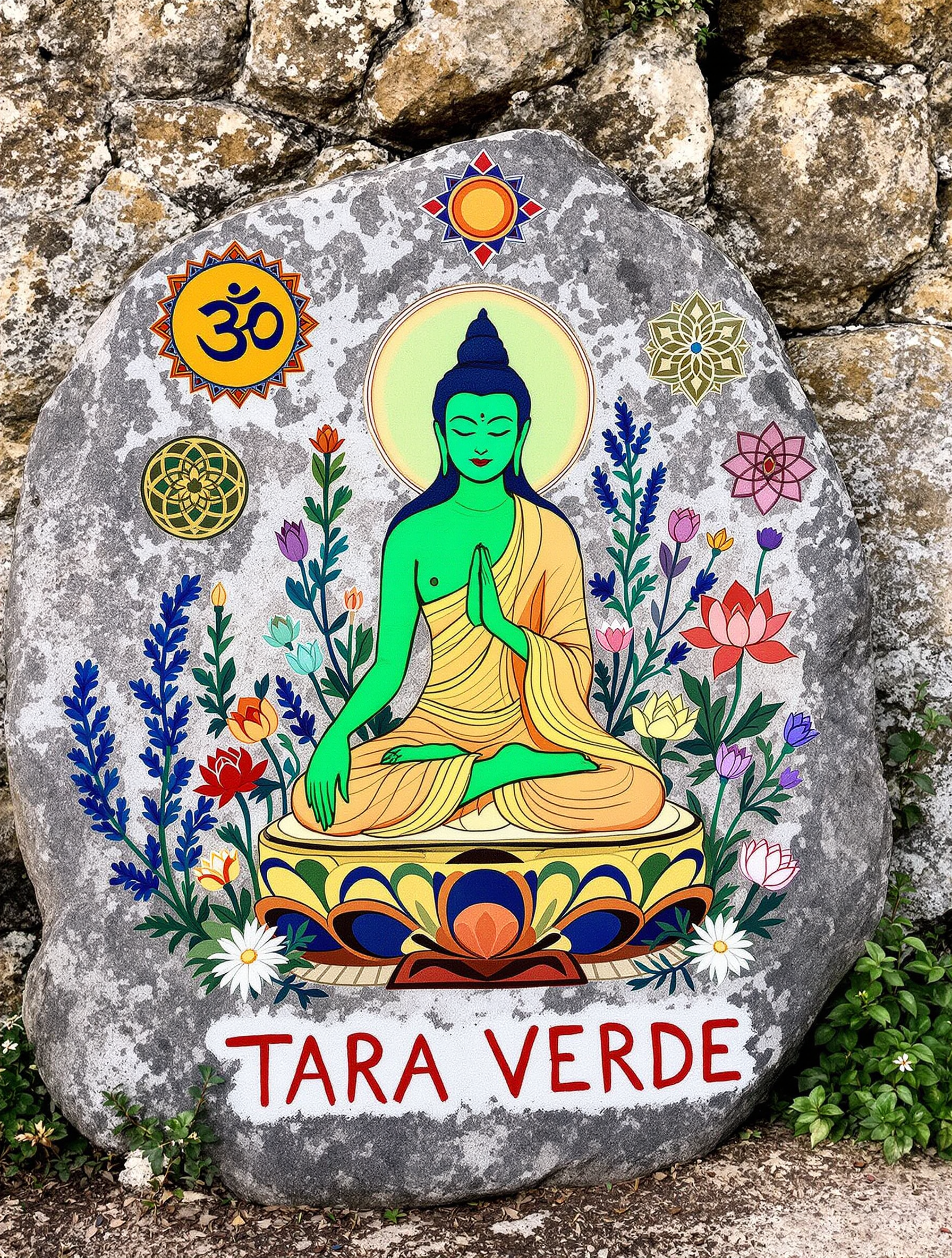 tara-verde-painted-stone.png